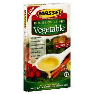 Massell, Bouillon Veg Cube, 3.5 Ounce (12 Pack):  Grocery 