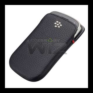   LEATHER CASE COVER SLEEVE FOR BLACKBERRY 9900 9930 399759198183  