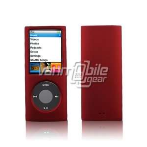 Hard 2 Pc Rubberized Texture Plastic Snap On Case for Apple iPod Nano 
