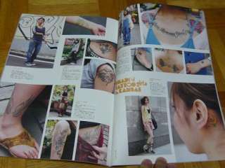 Japanese Book TATOO girls MAGAZINE Vol.6 Leah Dizon  