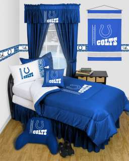 INDIANAPOLIS COLTS TWIN*FULL*QUEEN COMFORTER BED SETS**  