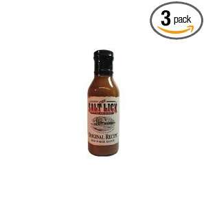 The Salt Lick Original Recipe BBQ Sauce 12 oz. (Pack of 3)  