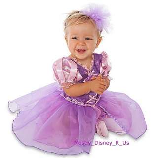 Tangled Rapunzel Gown Infant Costume  Sizes  