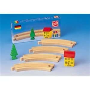  Tree, House and Curved Tracks Toys & Games