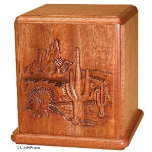  Desert Mahogany Cremation Urn