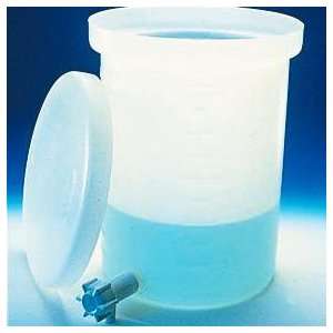  Nalgene Lightweight Cylindrical HDPE Tank with Cover and 
