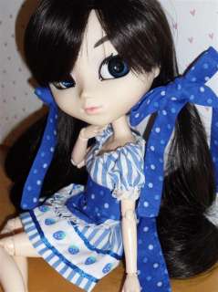   Doll OOAK Full Custom Coraline Obitsu Brown Hair Blue Eyes  