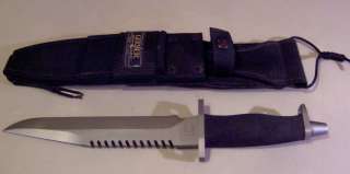 GERBER BMF USA KNIFE W/9 SAWTOOTH BLADE BIANCHI CLIP *NEAR MINT 