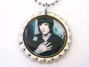 OLI OLIVER SYKES BMTH SILVER BOTTLE CAP NECKLACE NEW  
