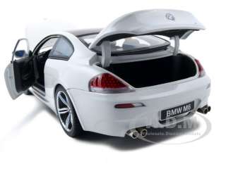 BMW M6 COUPE WHITE 1:18 DIECAST CAR MODEL KYOSHO  