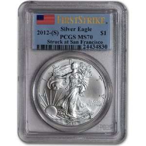   American Silver Eagle   PCGS MS70   First Strike 