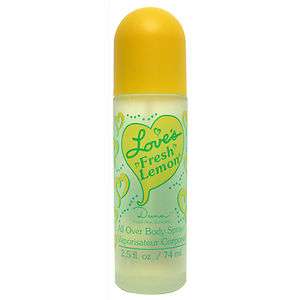 Loves fresh lemon 2.5 oz All Over Body Spray !! NEW !!  