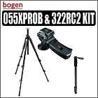   tripod kit 055xprob 322rc2 free monopod 