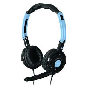  iHome IH H413UN LifeTalks USB Foldable Headset (Blue 