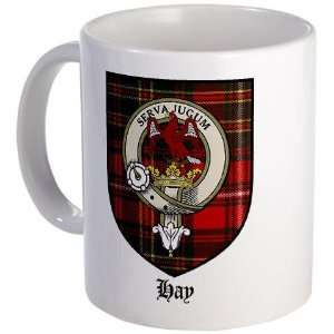  Hay Clan Crest Tartan Scottish Mug by 