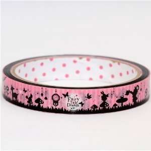  pink Alice in Wonderland Deco Tape fairy tale Japan Toys 