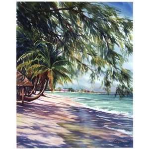    Shady Beach   Poster by Lois Brezinski (25x31)