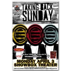  Taking Back Sunday   Concert Flyer   Spkr