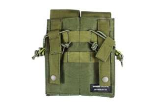Diamond Tactical MOLLE Airsoft G36 Double Rifle Magazine Pouch Bag OD 