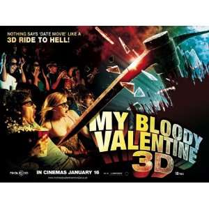  My Bloody Valentine 3 D Movie Poster (30 x 40 Inches 