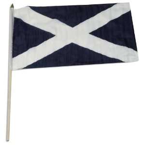  Scotland ( St Andrews Cross ) flag 12 x 18 inch: Patio 