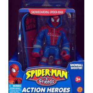    Man & Friends Action Heroes Snowboarding Spiderman: Toys & Games