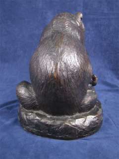 Bronze Sculpture Bear w/Cubs Joseph Boulton Signed #548  