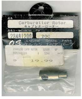 OS ENGINE 23481200 CARBURETOR ROTOR 20C .32SXH HELICOPTER  