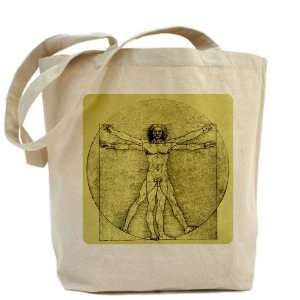  Tote Bag Vitruvian Man by Da Vinci: Everything Else