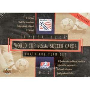   1994 Upper Deck World Cup U.S.A. Soccer Team Set: Sports Collectibles