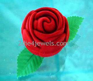 The perfect RED ROSE ring box for that Special Occasion  