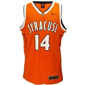   Syracuse Orange #14 Orange Replica Basketball Jersey: Sports