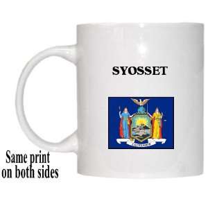  US State Flag   SYOSSET, New York (NY) Mug: Everything 