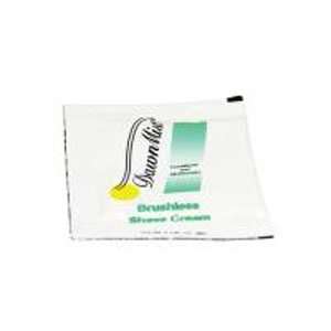  Brushless Shave Cream, 0.125 oz. Packet, 200/bx, 10 bxs/cs 