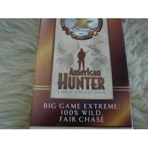  VHS Big Game Extreme 100% Wild, Fair Chase Everything 