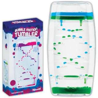 Dual Liquid Motion Bubbler Tumbler Visual Sensory  