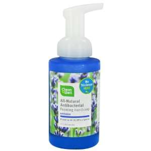    Cleanwell Natural Antibacterial Foaming Hand Wash 9.50 oz: Beauty
