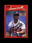 Pete Smith Braves 1990 90 Score Signed Card  