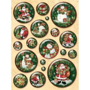 CoMPANY SW Glad Tidings Santas & Snowmen 30 595651  