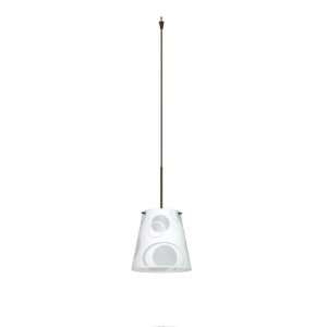  Besa Lighting XP 4477CS BR One Light Bronze Down Mini 