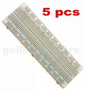 pcs Solderless Prototype Breadboard 830 Tie point MB 102  