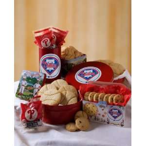  Philadelphia Phillies Sweet Spot Cookie Gift Tower: Sports 