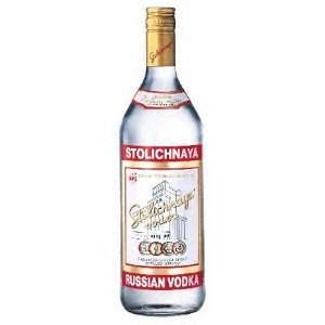  Stolichnaya Vodka 80@ 750ML Grocery & Gourmet Food