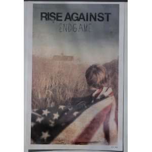  RISE AGAINST Endgame LIMITED NUMBERED LITOGRAPH POSTER 