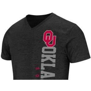   Sooners Colosseum NCAA Clutch Vneck T Shirt