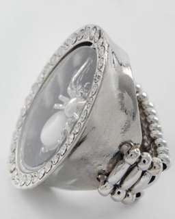 Super COOL 3D Spider Ring LOOK Silver Tone Dont miss this youll be 