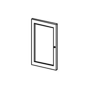 Synergy 30Door Series W/ Black Wood Frame Surrounding A 