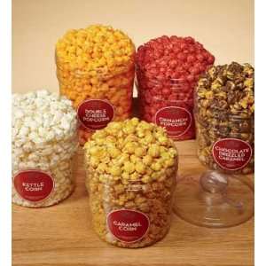 Single Flavor Canister Butter Popcorn:  Grocery & Gourmet 