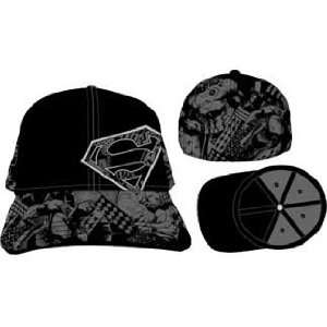  Cap   Superman   Splash Greyscale Flex: Toys & Games