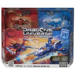   Mega Brands Ultimate Battle Set (2 Dragons, 2 Speeders) Toys & Games